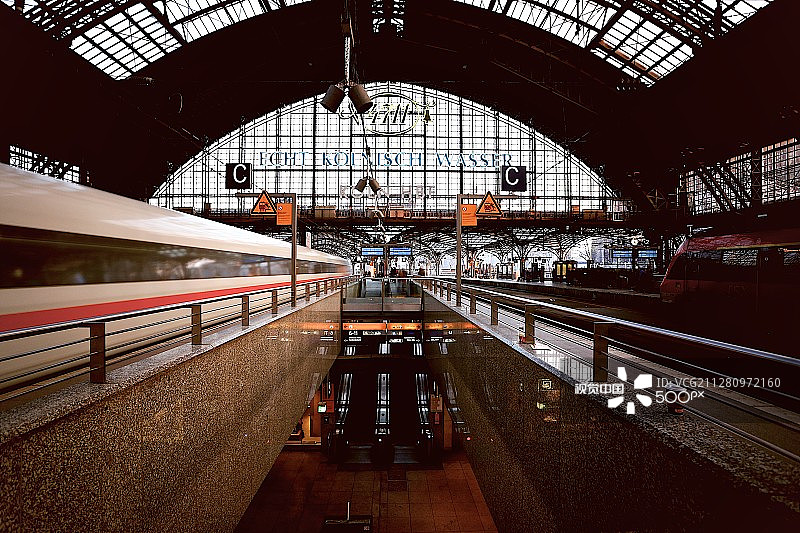 科隆中央火车站图片素材