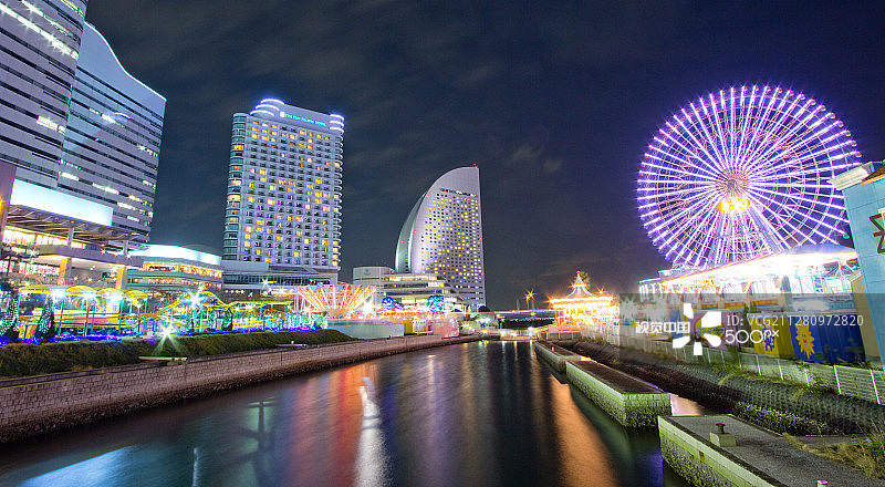 横滨海湾地区图片素材