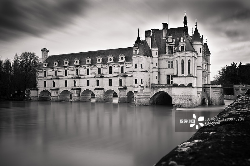 舍农索城堡 - 法国图片素材