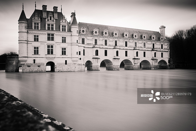 舍农索城堡，法国图片素材