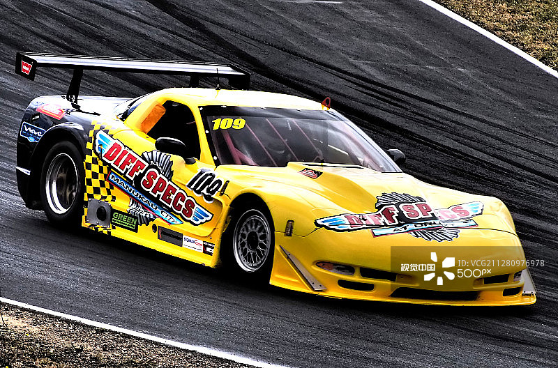 克尔维特跑车图片素材