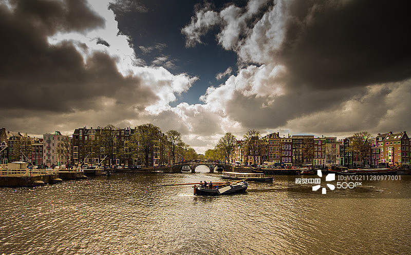阿姆斯特尔河图片素材