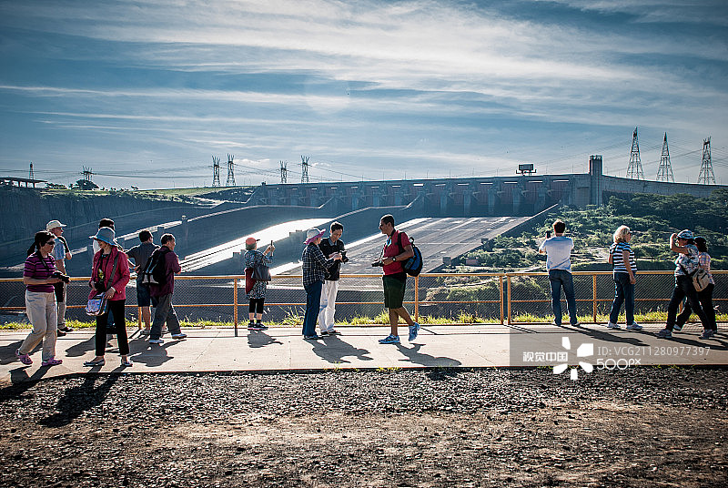 伊泰普水电站图片素材