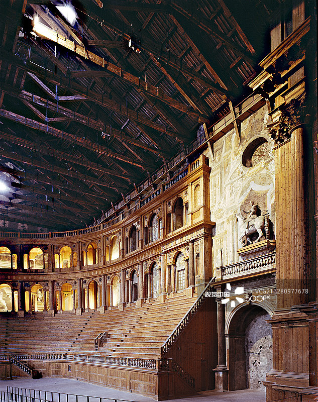 法尔内塞剧院图片素材