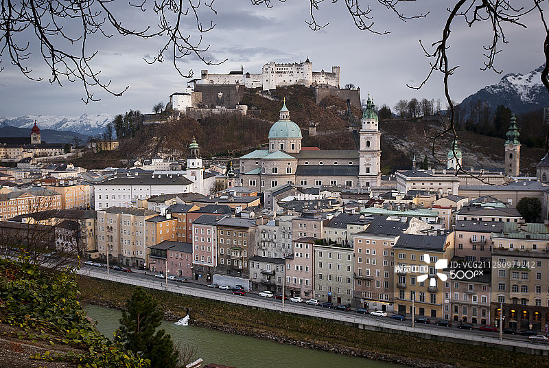 萨尔茨堡历史中心图片素材