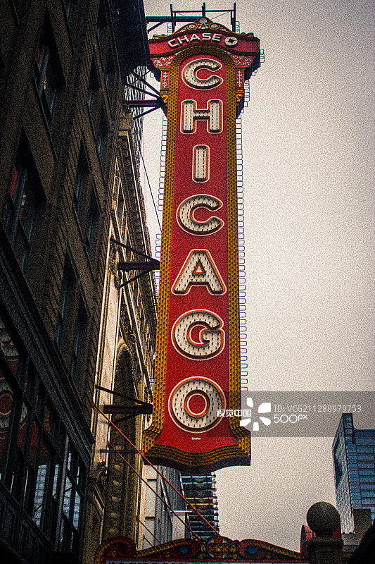 芝加哥剧院图片素材