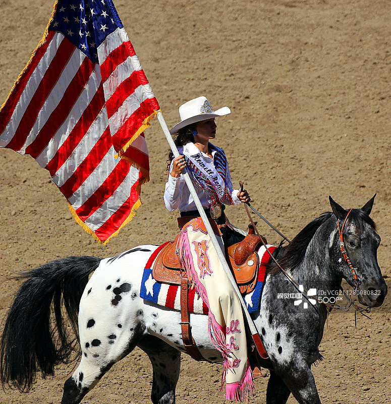 罗威尔牧场竞技表演图片素材