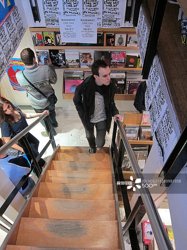 宇宙之声，唱片店日，伦敦伯威克街，2013年4月20日图片素材