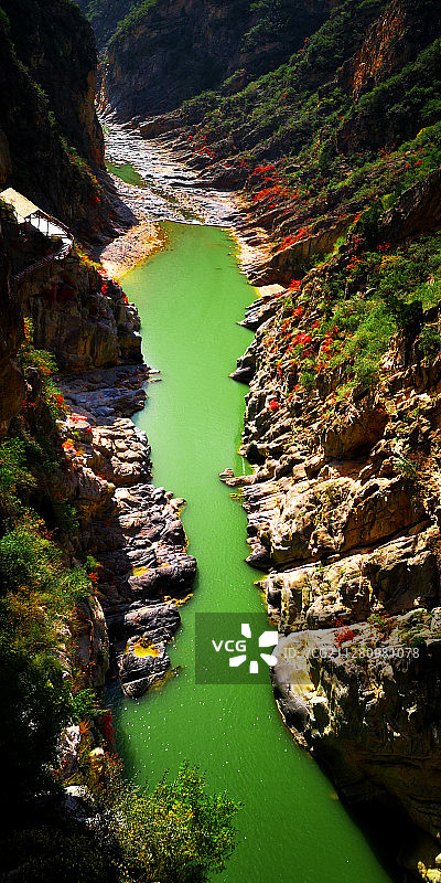 郑国渠之泾河水图片素材