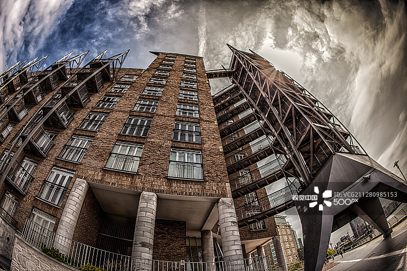 伦敦码头区图片素材