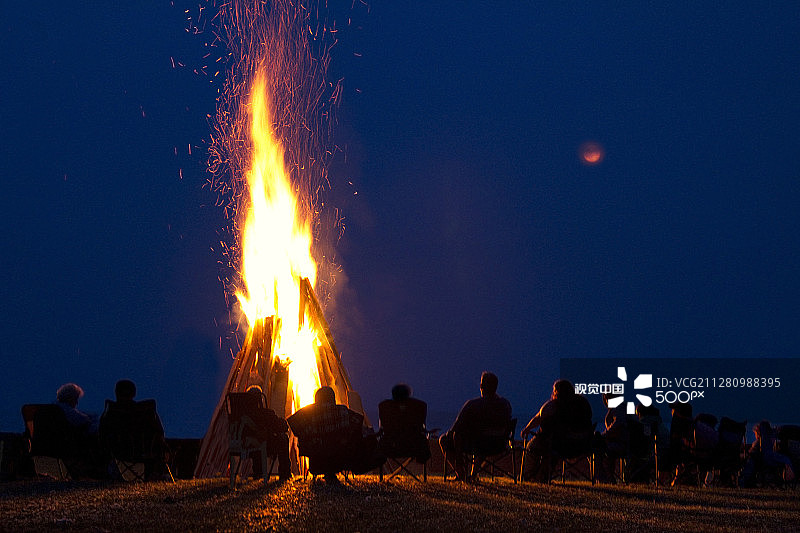 篝火图片素材