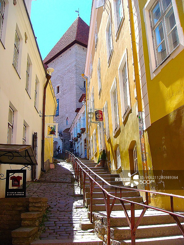 耶利米·克里斯托弗拍摄的爱沙尼亚塔林小路图片素材