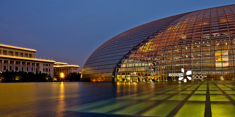 中国国家大剧院图片素材