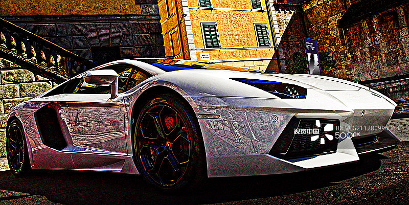 兰博基尼Aventador图片素材