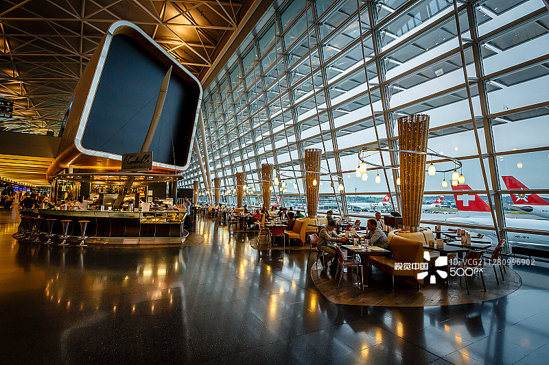 苏黎世机场图片素材