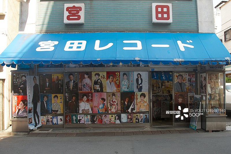 浅草唱片店图片素材