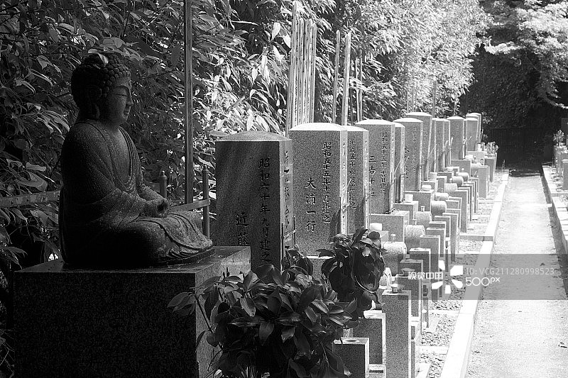 南禅寺墓地图片素材