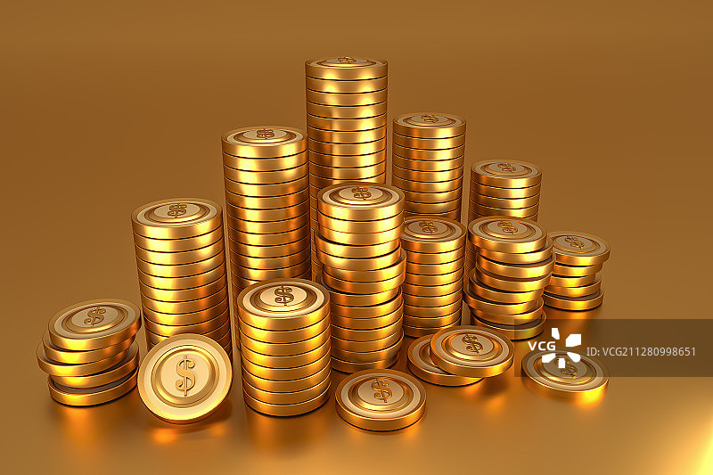 金币创意图图片素材