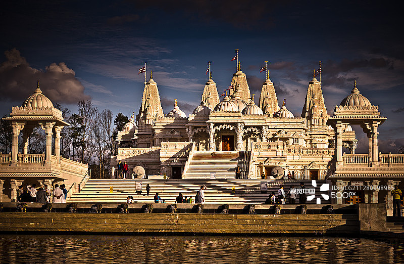 BAPS 斯瓦米纳拉扬神庙(寺庙)图片素材