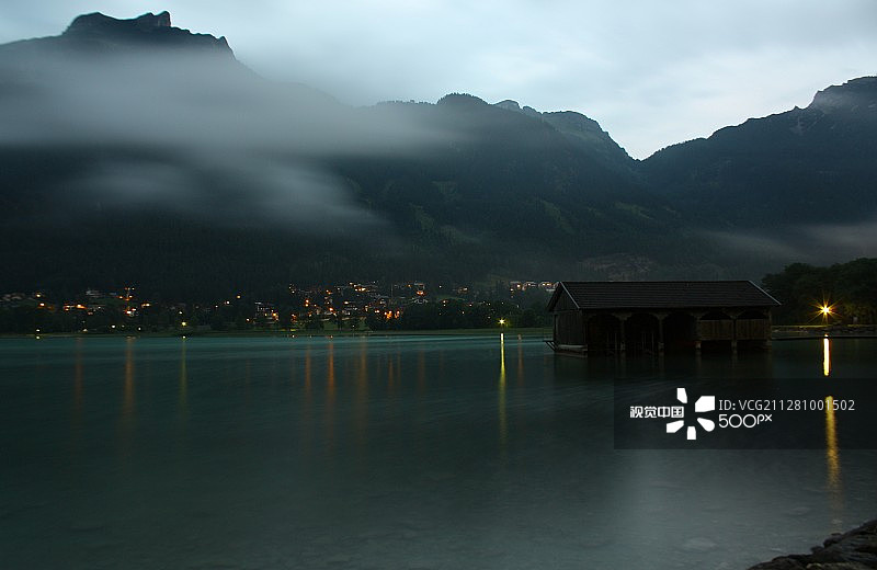 阿琛湖图片素材