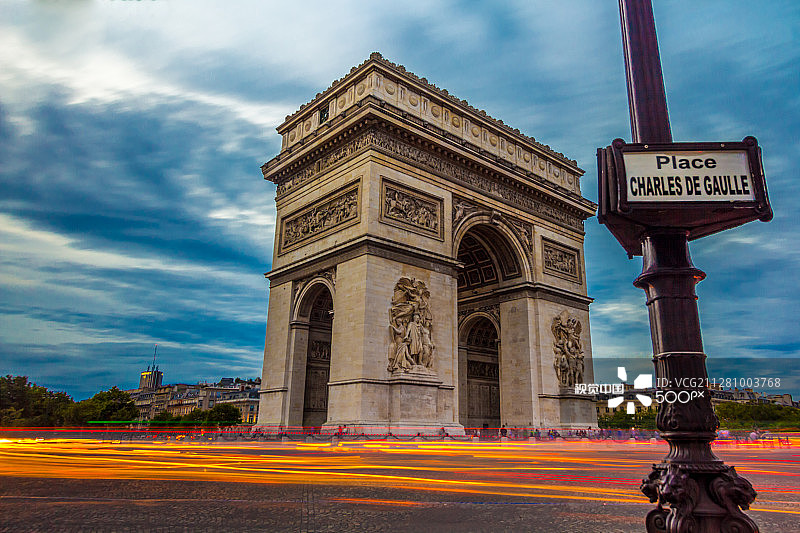 戴高乐广场图片素材