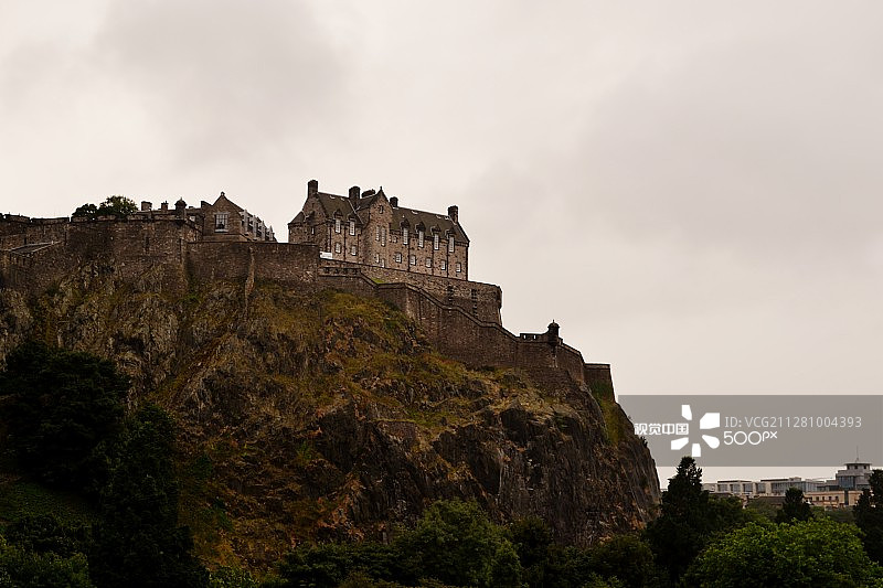 爱丁堡城堡图片素材
