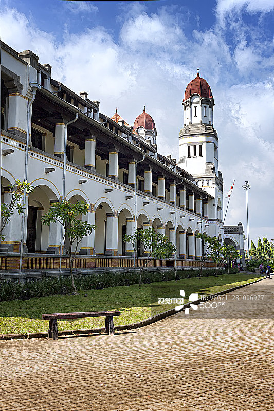 印尼三宝垄拉旺 Sewu图片素材