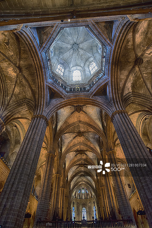 巴塞罗那主教座堂图片素材