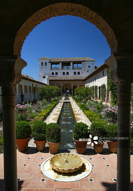 赫内拉利费宫图片素材