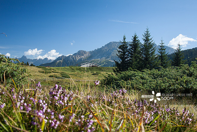 奥克利尼山口的风景图片素材