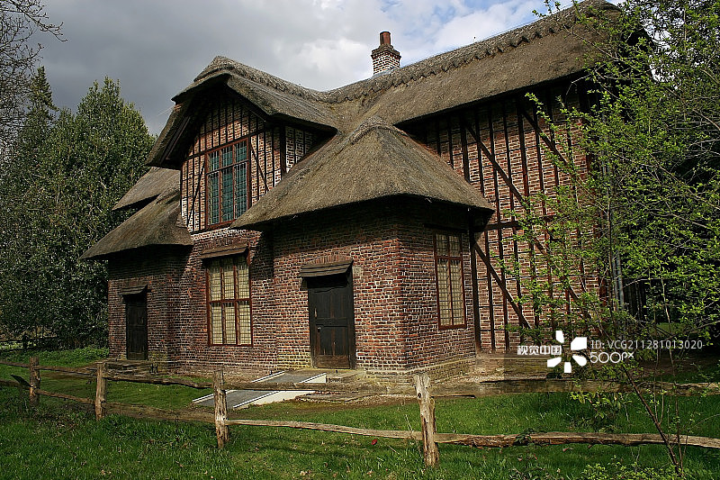 邱园（伦敦）的夏洛特女王小屋图片素材