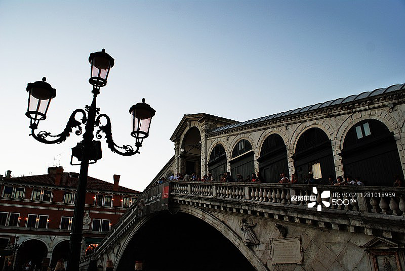 威尼斯里亚托桥图片素材