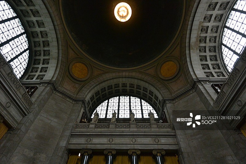 哥伦比亚大学洛氏图书馆图片素材