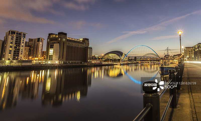 纽卡斯尔码头图片素材