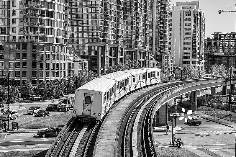 空中列车图片素材