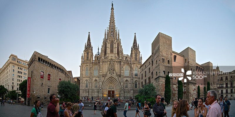 巴塞罗那主教座堂图片素材