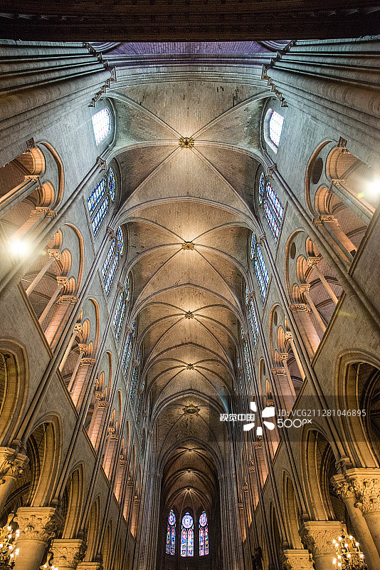 圣母大教堂 - 天花板图片素材