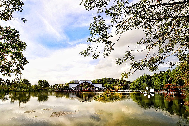 采石矶新貌图片素材