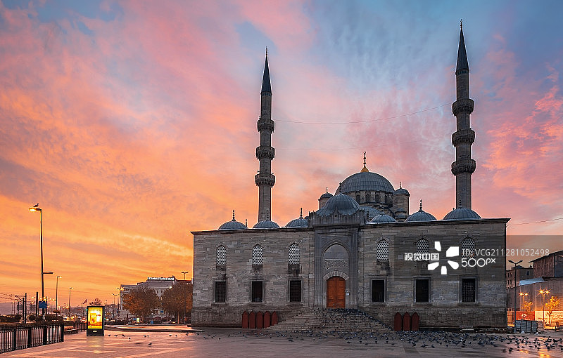 新建清真寺图片素材