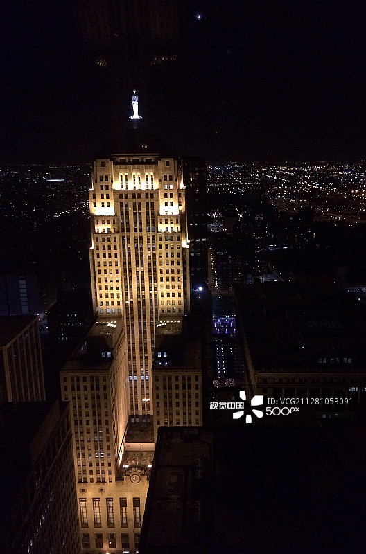 从南拉萨尔街190号看芝加哥期货交易所图片素材