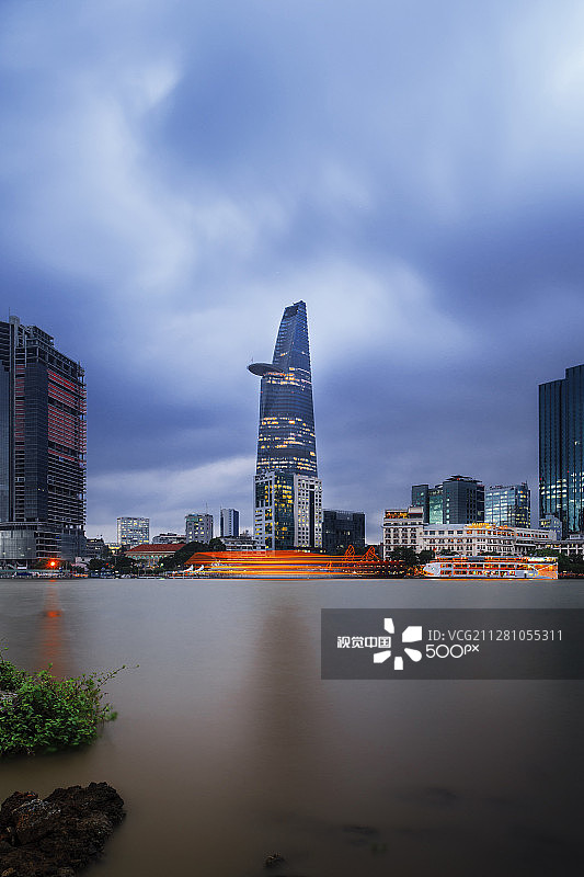 西贡风光图片素材