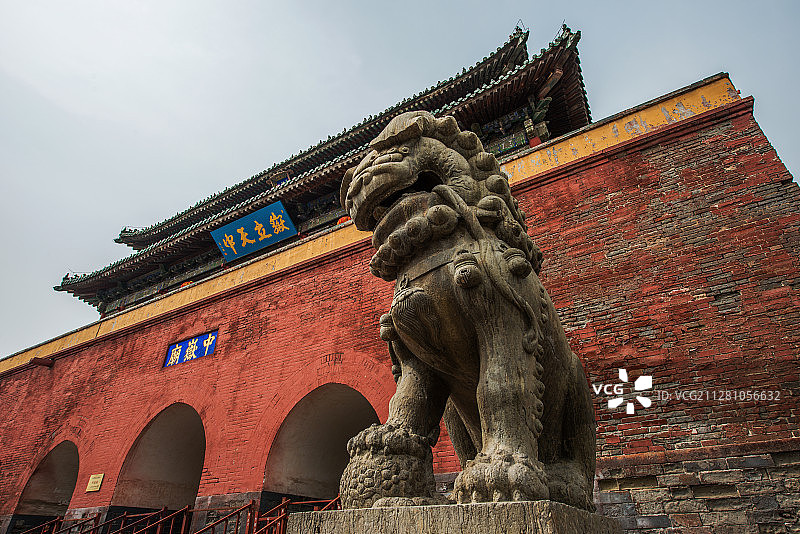 雄风    河南省郑州市登封市中岳庙图片素材