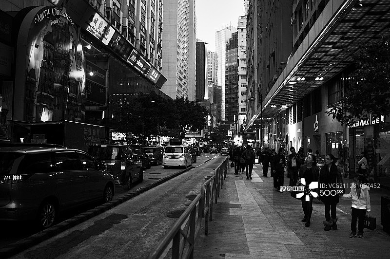 香港铜锣湾百德新街图片素材