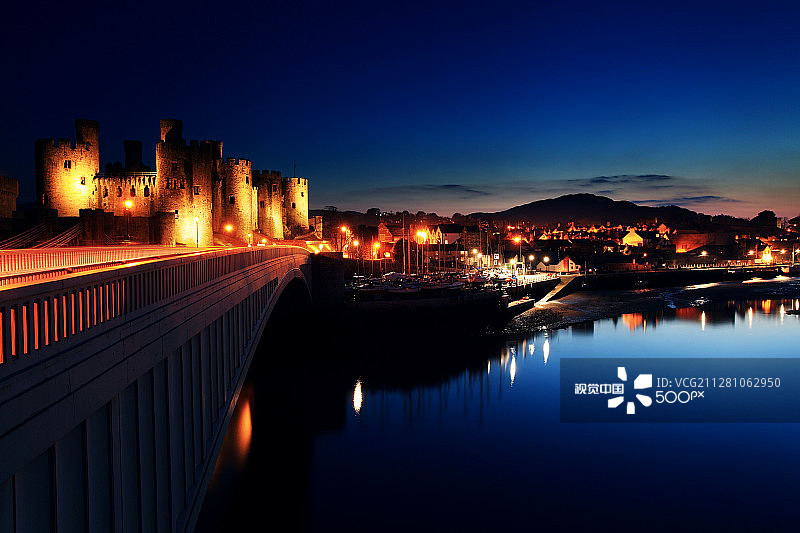 康威城堡图片素材