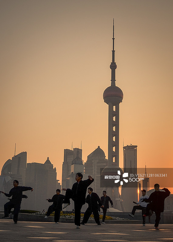 后现代太极图片素材