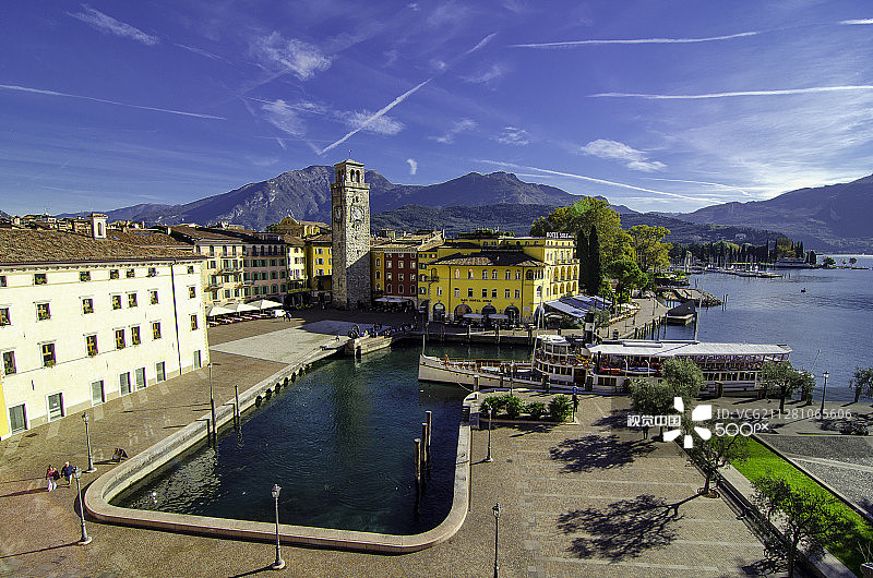 里瓦德尔加尔达图片素材