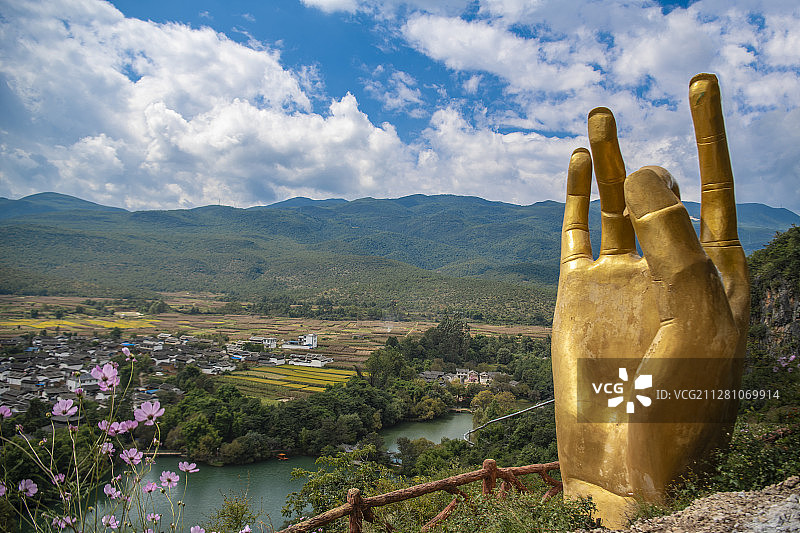 丽江+观音峡风光图片素材