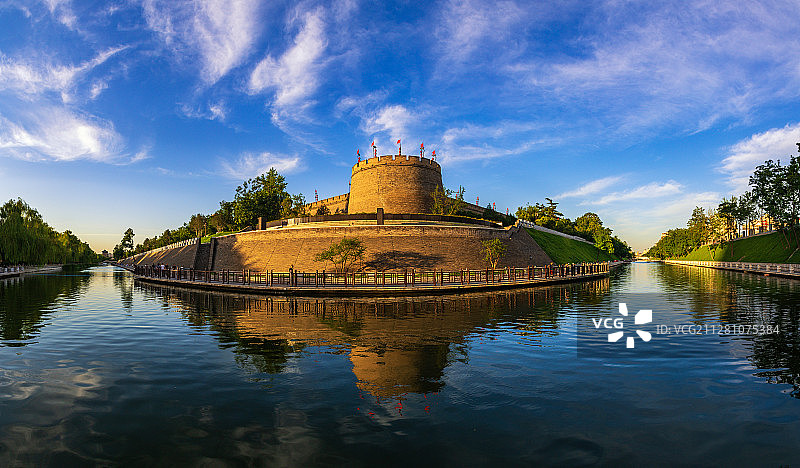 水围城堡（西安城墙）图片素材