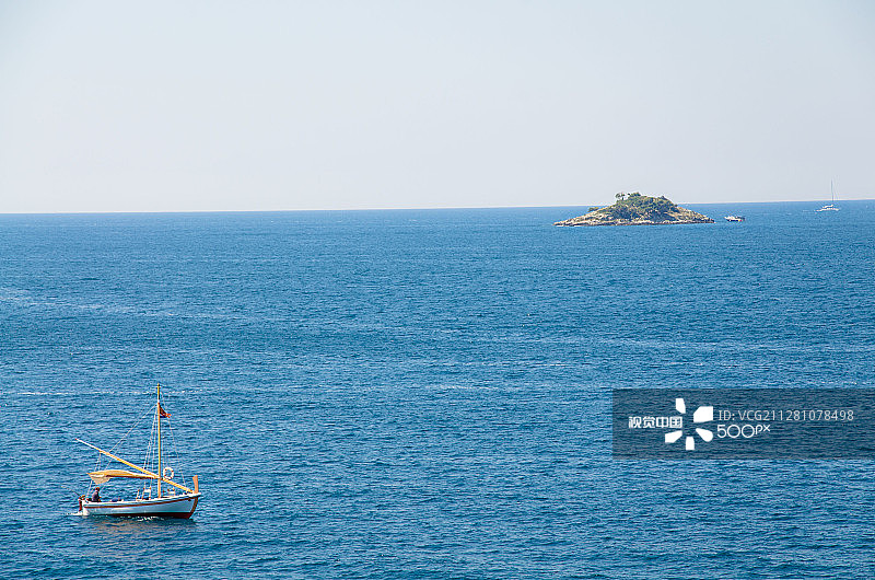 亚得里亚海的宁静图片素材