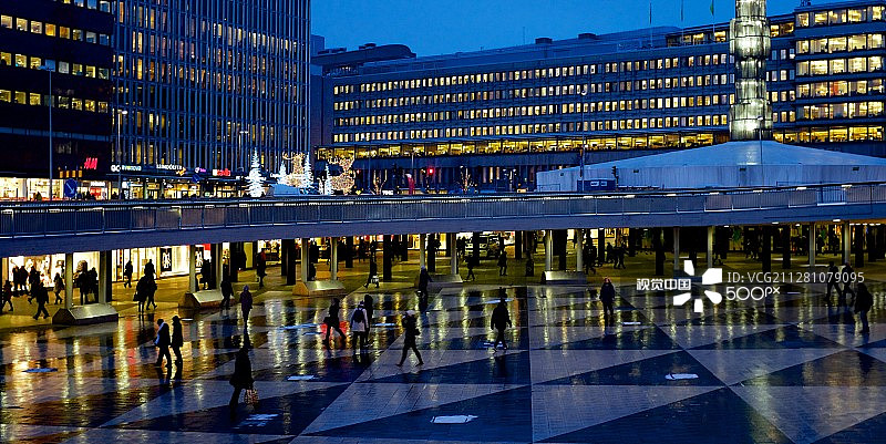 斯德哥尔摩塞尔格尔广场图片素材